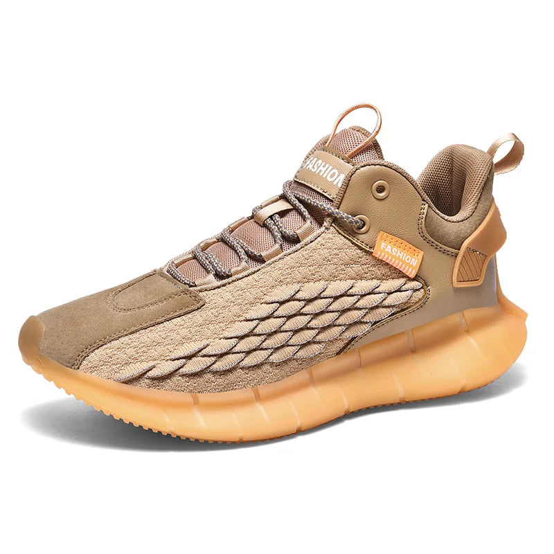 Custom Fashion Sneakers for Men Outdoor Fitness Walking Sports Shoe Men's Trendy Casual All-match Breathable Running Shoes