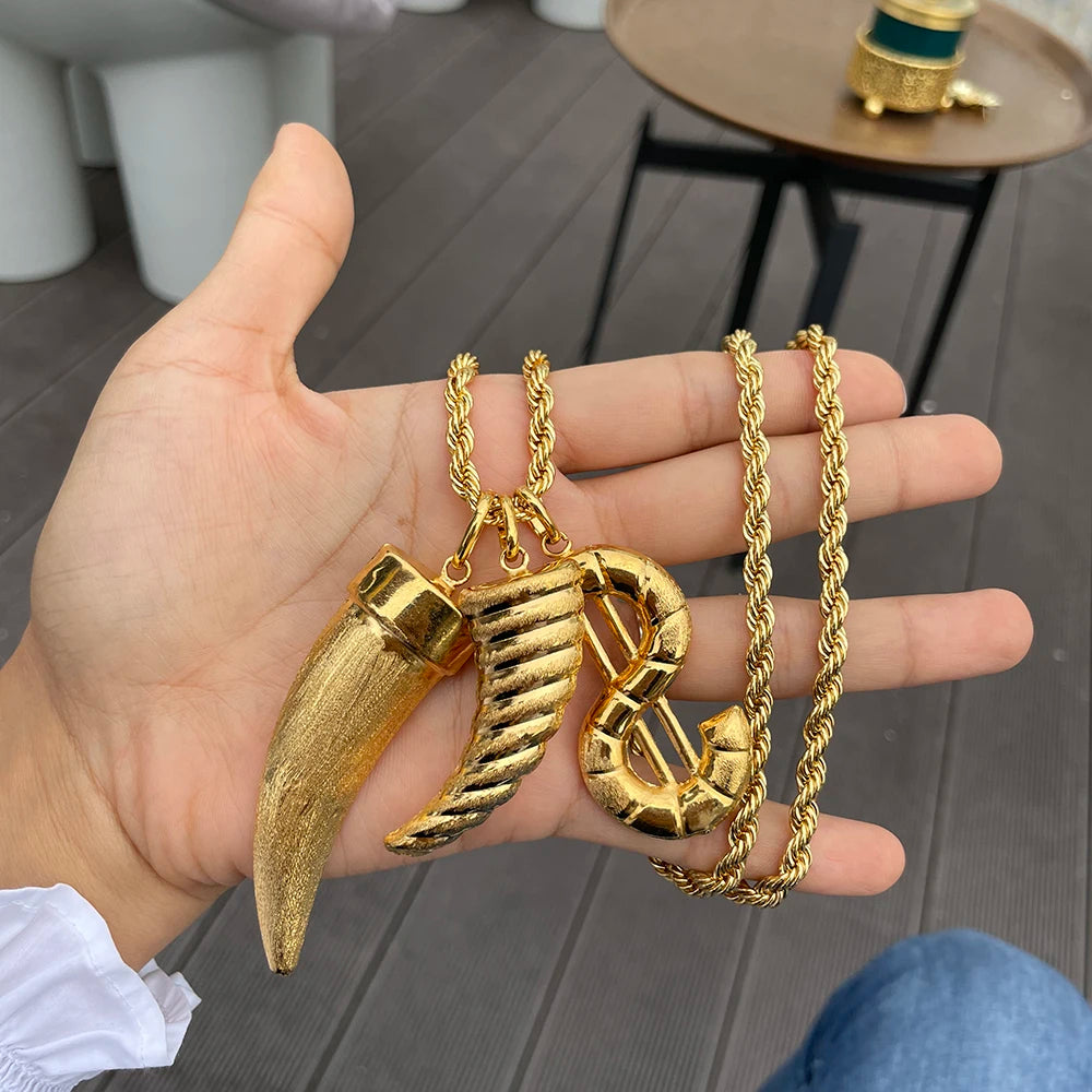 African Gold Color Jewelry Sets For Women Wedding Bridal Women Necklace African Costume Jewelry Set For Women Party Gift