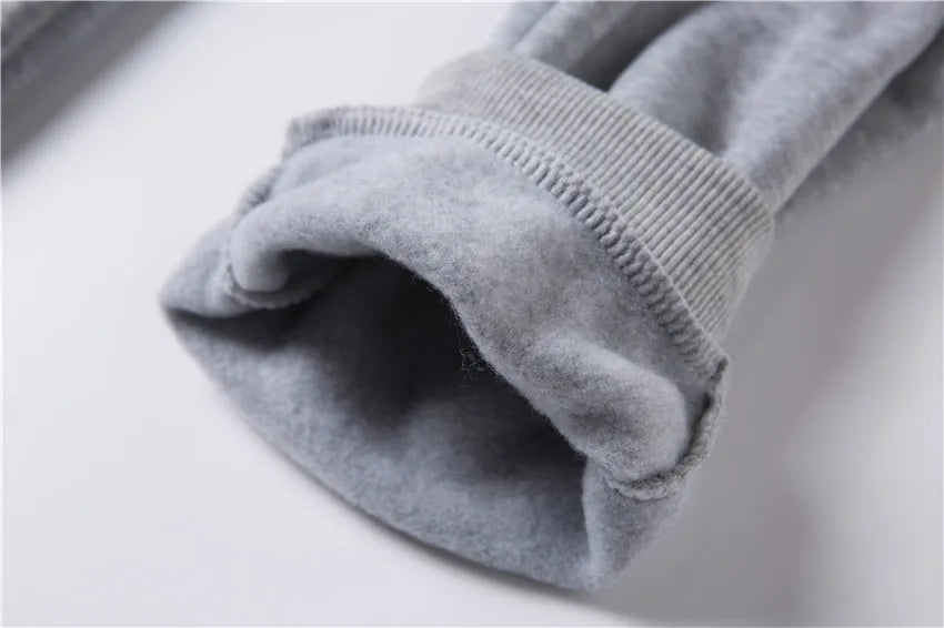 New Men Set Spring Autumn Fashion Mens Tracksuit Cotton Comfortable Two Piece Casual Sportswear Set Male Hoodies + Pants Solid
