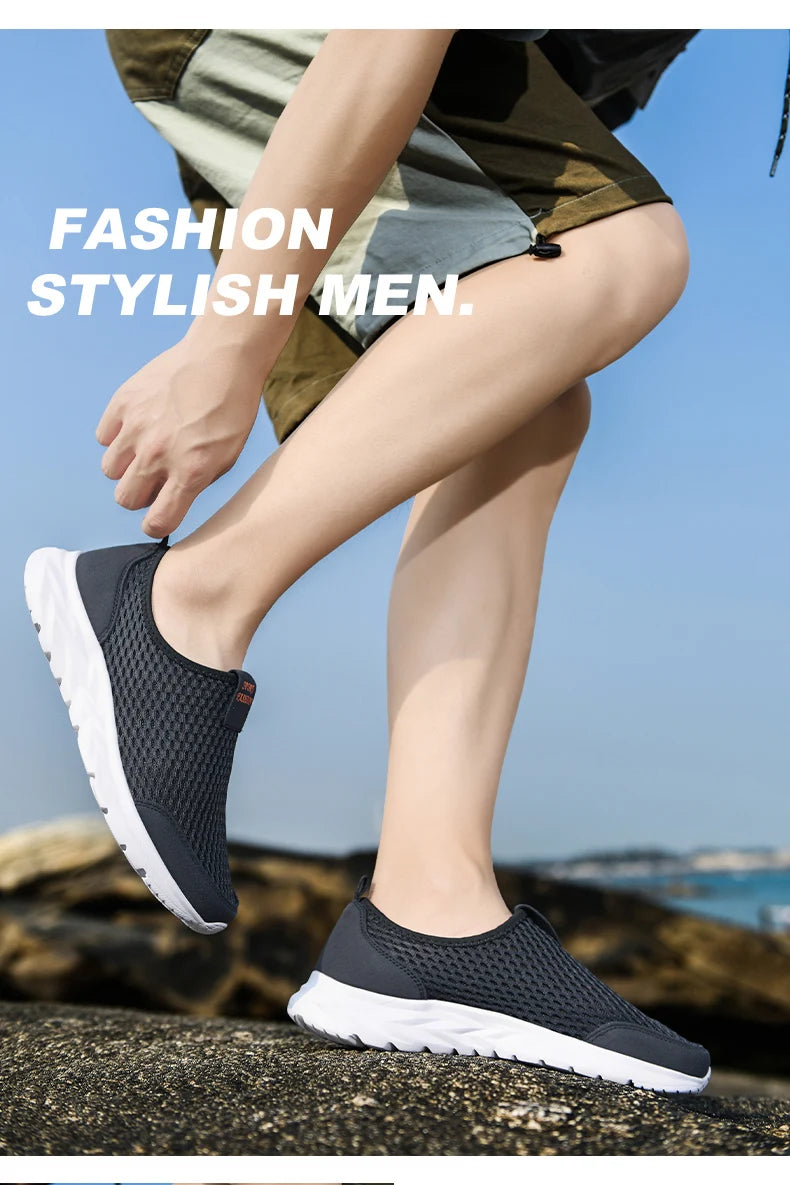 Vulcanize Shoes Men Sneakers Breathable Men Casual Shoes Non-slip Male Loafers Men Shoes Lightweight Tenis Masculino Wholesale