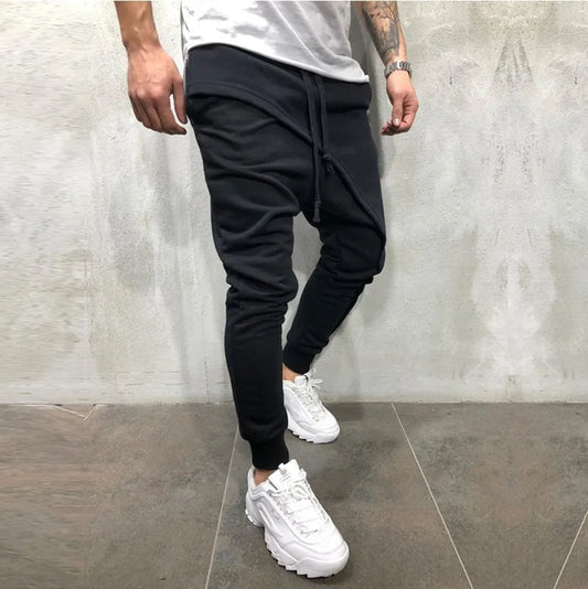 Men Cargo Pants Streetwear  Hip Hop Track Pants Male Medieval Pant Fashion Trousers Multi Colors Pocket Pants Sweatpants
