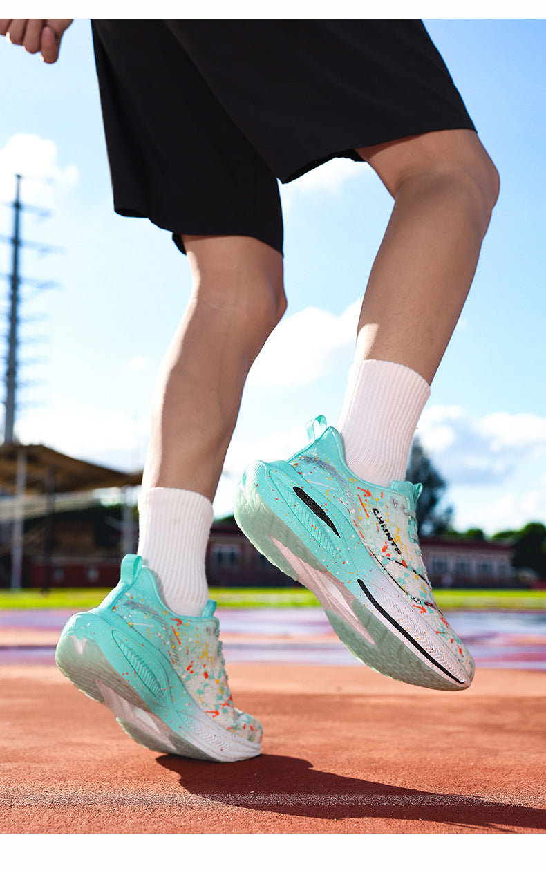 2025 Autumn New Four-Season Couple Professional Marathon Running Shoes Trendy Fashion Versatile Daily Sports Shoes for Men and Women