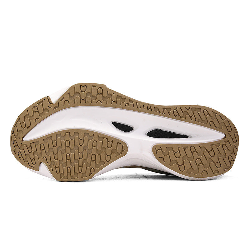 Marathon Carbon Plate Running Shoes for Men and Women, Ultra-Light Shock-Absorbing Shoes for Junior High School Students, Physical Testing Competitions, Racing Professional Sports Shoes, Lightweight