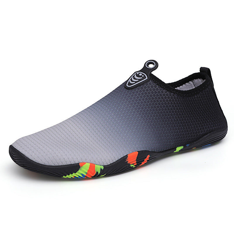 2022 new couple outdoor upstream swimming beach multi-functional shoes thick-soled swimming shoes low-top lazy shoes