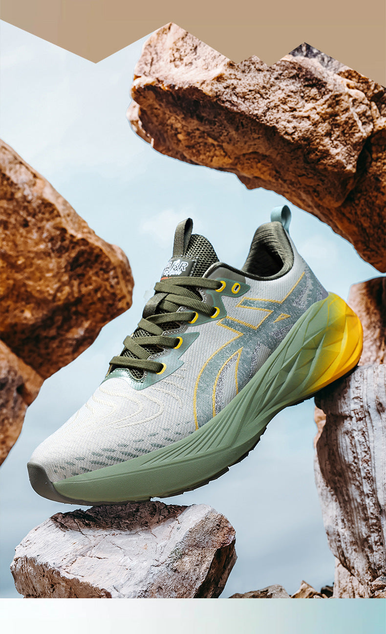2025 New Cross-Border Spring and Autumn Simple Versatile Lightweight Casual Comfortable Running Shoes Fashion Trendy Sports Shoes