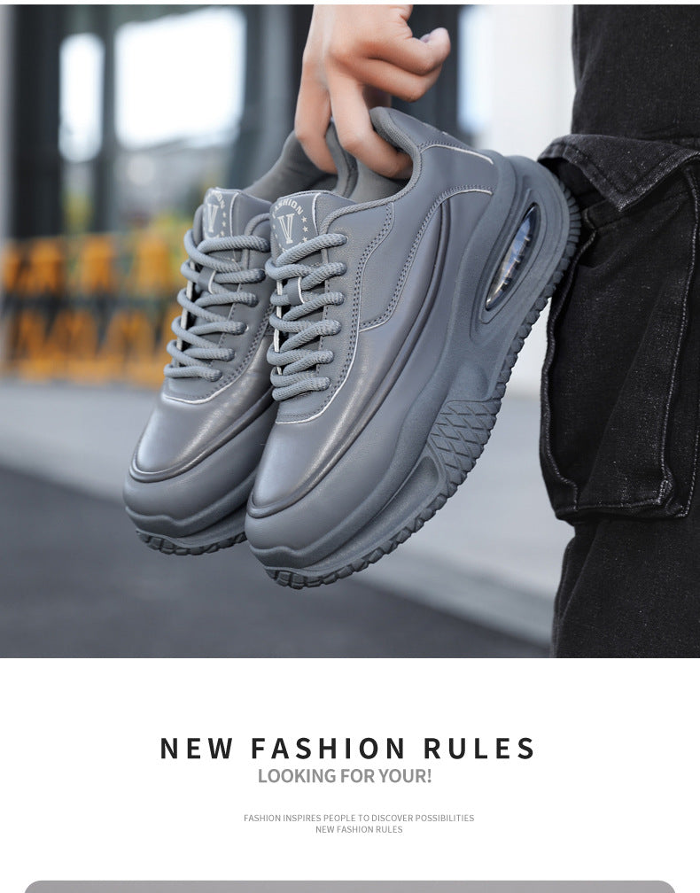 Autumn and Winter Men's Shoes 2024 New Autumn Casual Trendy Brand Sports Running Shoes Men's Elevated Men's Torre Trendy Shoes