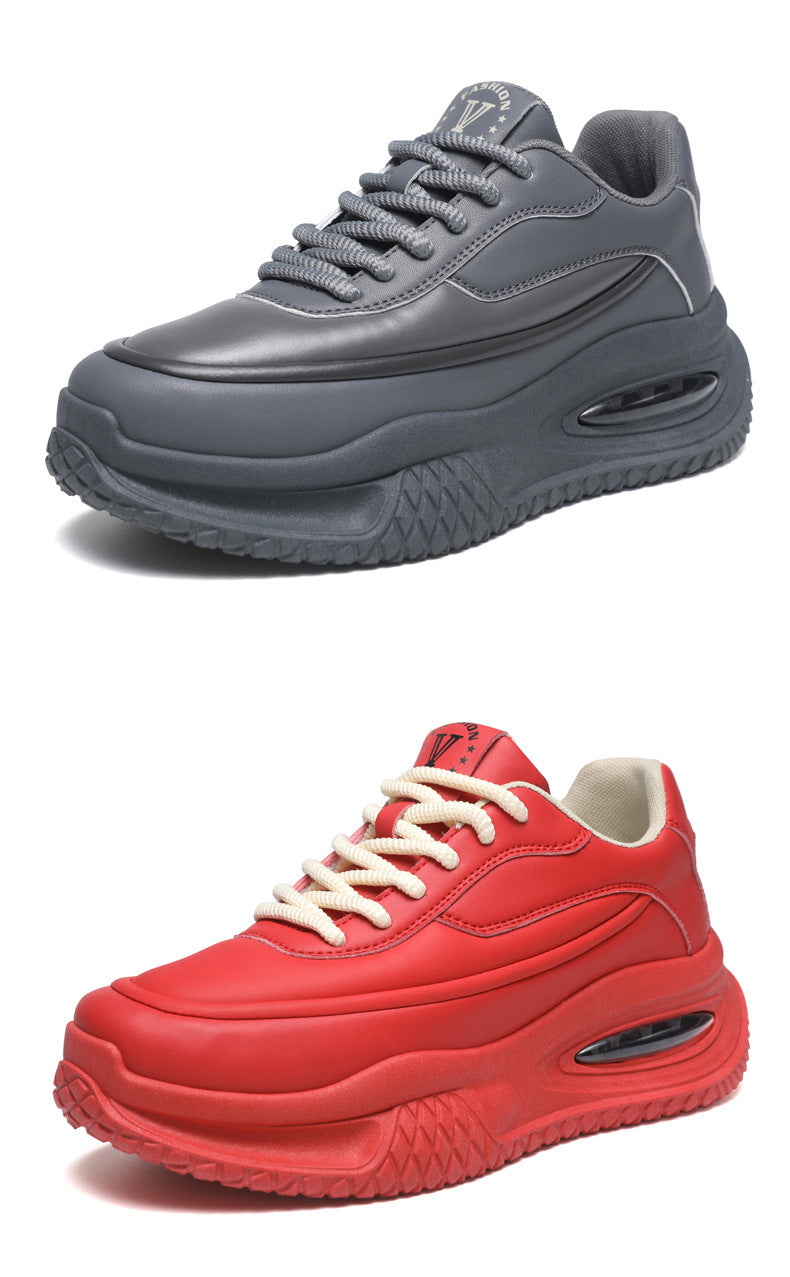 Autumn and Winter Men's Shoes 2024 New Autumn Casual Trendy Brand Sports Running Shoes Men's Elevated Men's Torre Trendy Shoes