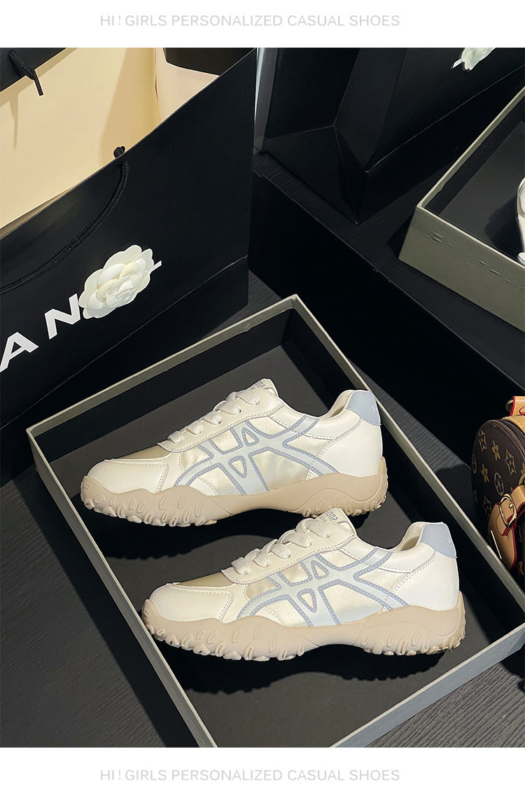 Women's Hiking Shoes Outdoor Sports Shoes Women's 2026 New Spring Hot-Selling Height-Increasing German Training Shoes Women's Forrest Gump Shoes