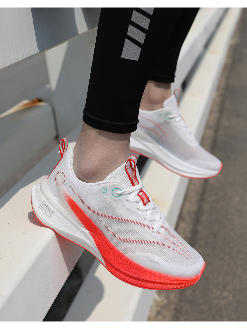 8 Running Shoes for High School Entrance Examination, Non-Slip, Professional, Lightweight, Wear-Resistant, Racing Training, Breathable, Shock-Absorbing and Rebound Sports Shoes