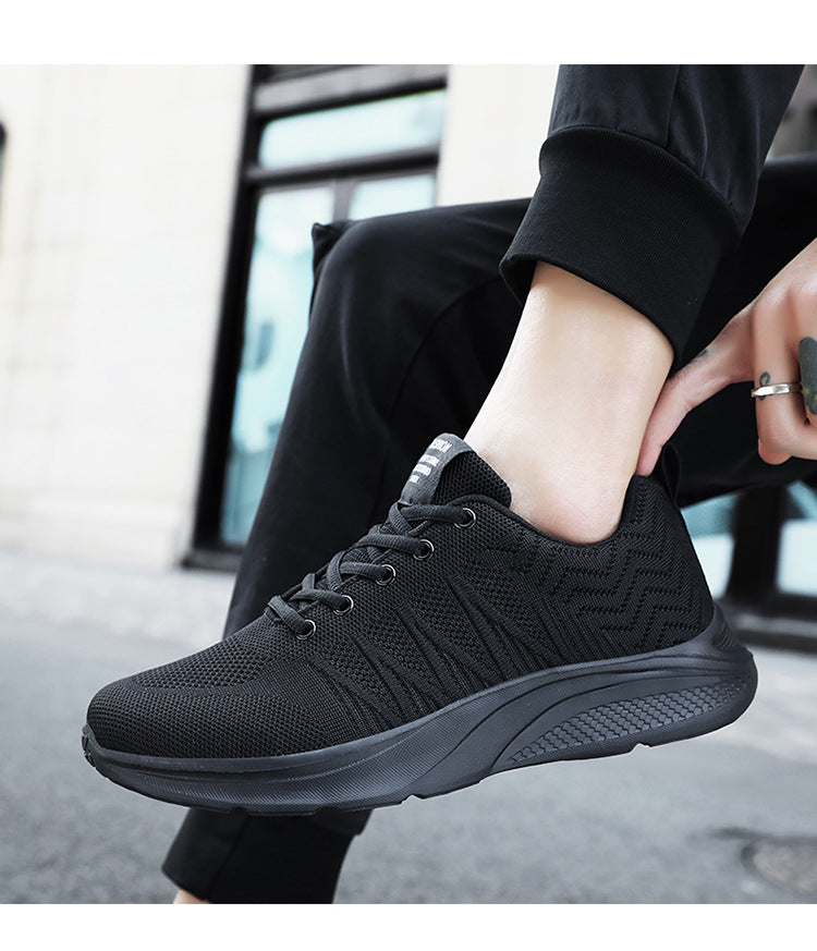 Men's Running Shoes 2025 New Cross-Border Outdoor Breathable Mesh Casual Shoes Men's Fashionable Trendy Sports Shoes