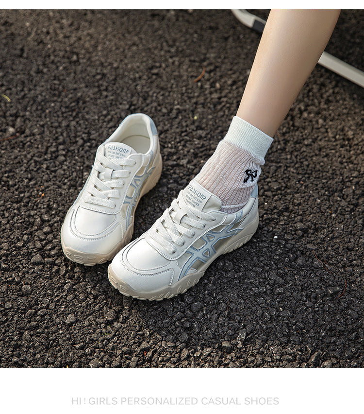 Women's Hiking Shoes Outdoor Sports Shoes Women's 2026 New Spring Hot-Selling Height-Increasing German Training Shoes Women's Forrest Gump Shoes