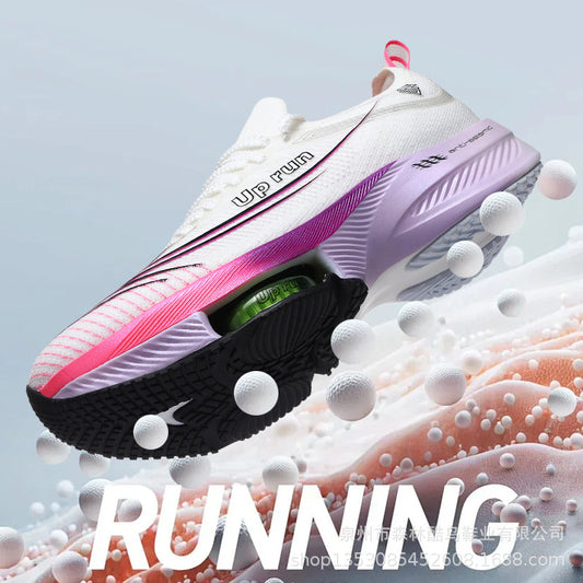 Up Run2026 New Air-Cushioned Sports Shoes for Spring, Men's and Women's Professional Physical Examination Marathon Racing Carbon Plate Running Shoes
