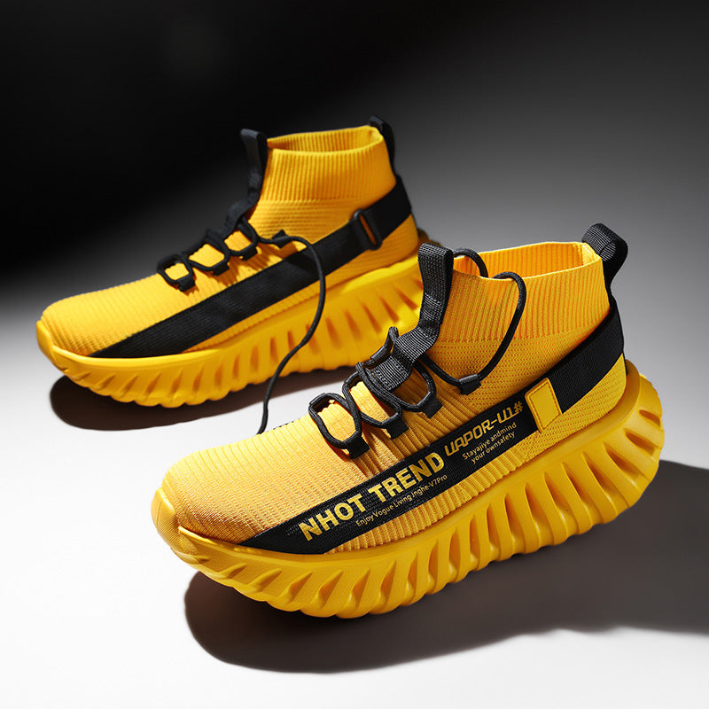 Men's Shoes, Four-Season Sports Shoes, Men's Breathable New Ultra-Light Soft-Soled Mesh Student Shock-Absorbing Casual Sneakers, Running Shoes for Men