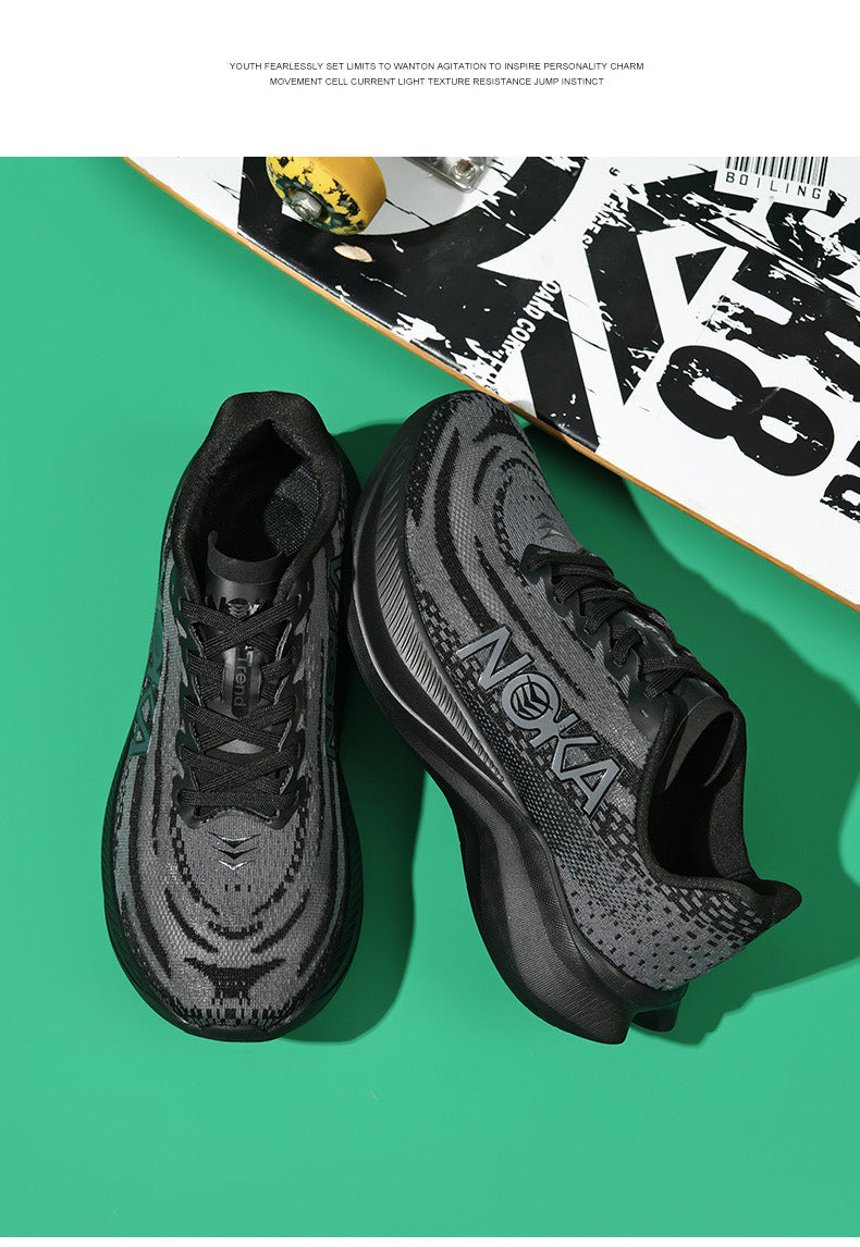 2025 Men's Shoes Autumn and Summer New Mesh Running Shoes Sports Shoes Breathable Shock Absorbing Soft Sole Student Shoes Lightweight Running Shoes