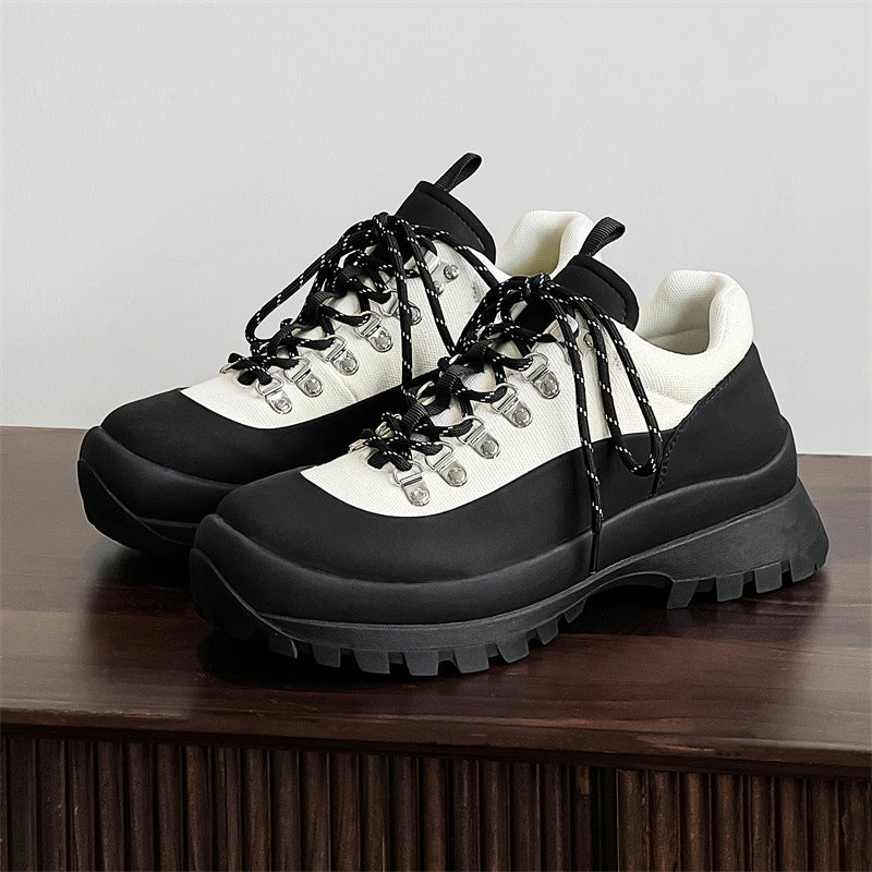 2026 New Spring Hiking Shoes for Men, Height-Increasing Versatile Breathable Sneakers, Couple's Non-Slip Outdoor Hiking Sports Shoes