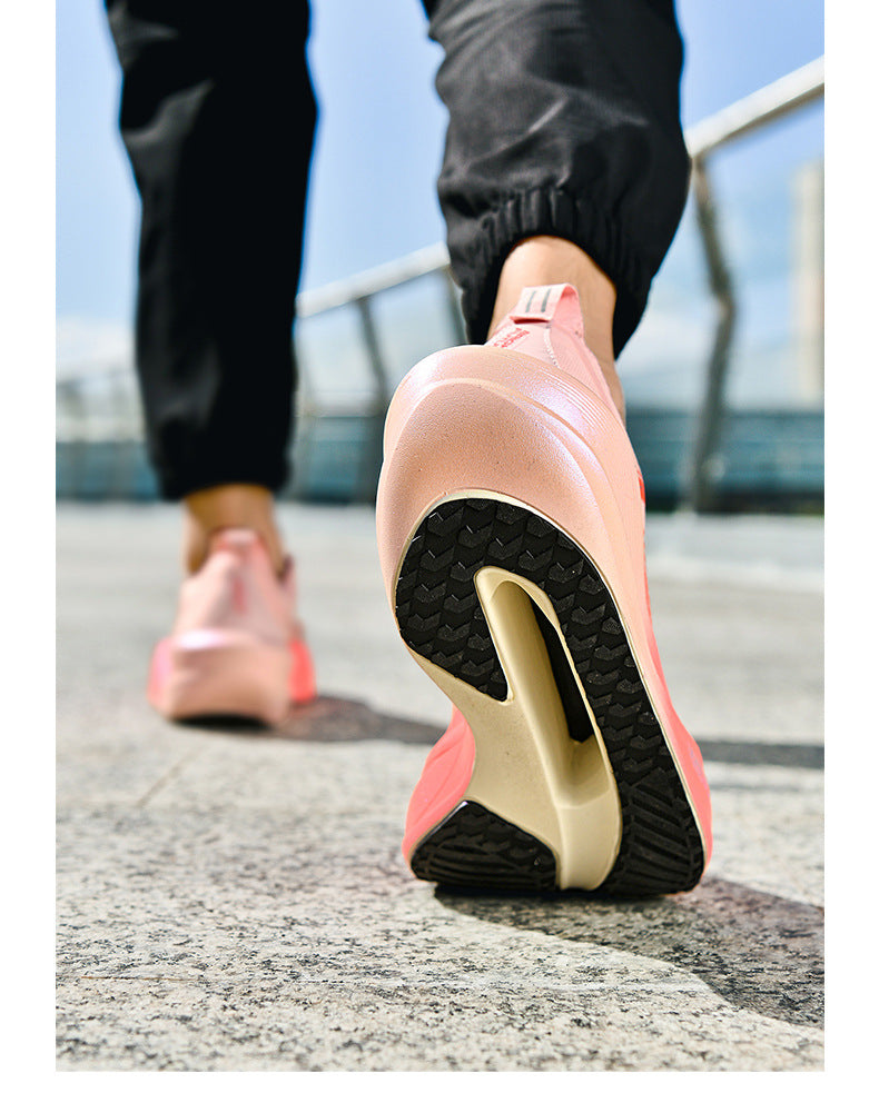 Professional Marathon Sports Training Racing Competition Cushioning Breathable Men's Sports Shoes Carbon Plate Comfortable Women's Running Shoes Autumn