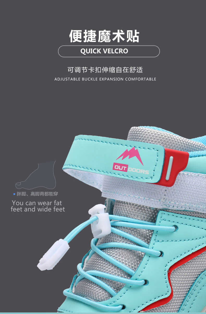 Cross-border Running Shoes Children's Shoes Amazon Outdoor sneaker Autumn and Winter Trendy Children's Anti-slip Shoes Large Children's Mountaineering Shoes
