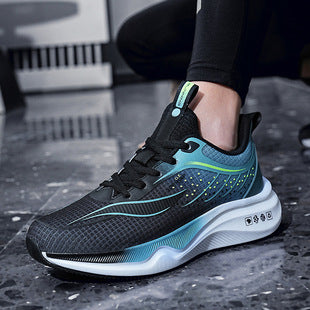 Basketball Shoes Men's New Breathable Non-slip Shock Absorption Wear-resistant Rebound Practical Training Shoes Sports Shoes for Young Students