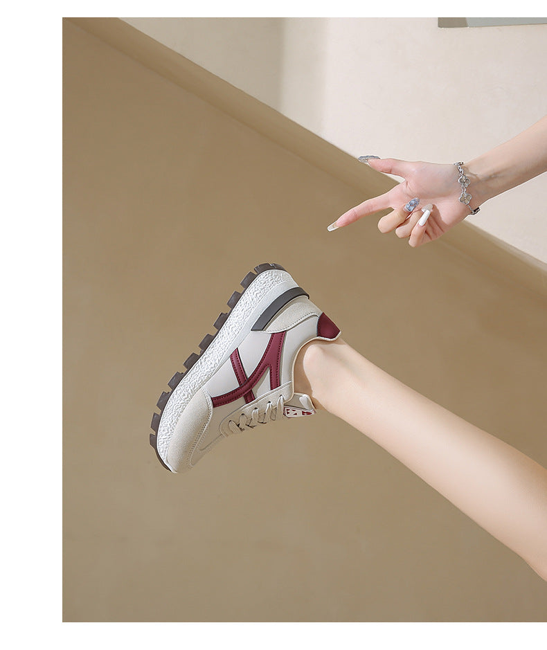 Forrest Gump sneaker Women's 2025 New Summer Breathable Thin Torre Shoes Sports Running Soft Bottom White Shoes