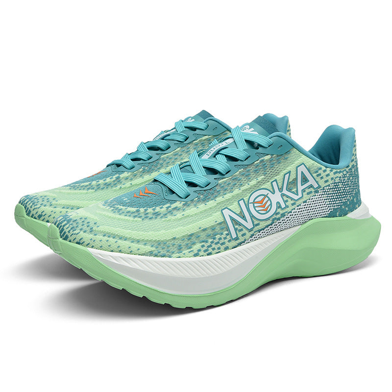 2025 Men's Shoes Autumn and Summer New Mesh Running Shoes Sports Shoes Breathable Shock Absorbing Soft Sole Student Shoes Lightweight Running Shoes