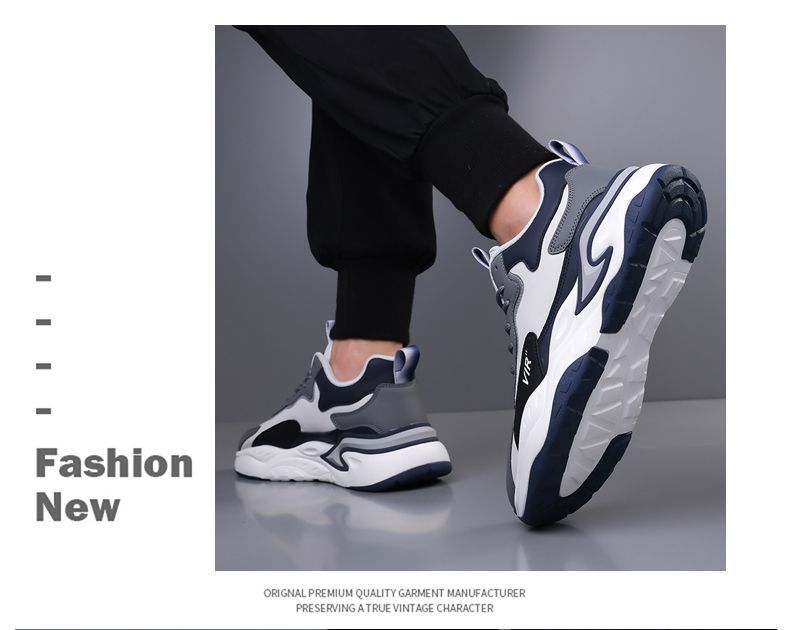 2025 New Men's High-end sneaker All-match Men's Shoes Spring Soft Bottom Shock Absorbing Running Shoes Lightweight Breathable Running Shoes