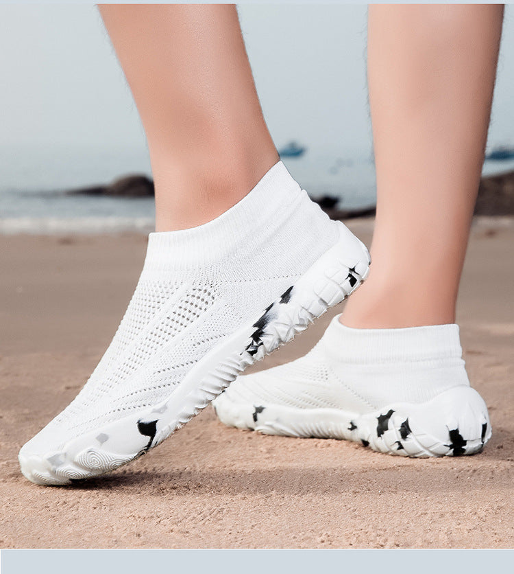 Indoor Fitness Shoes for Men and Women, Skipping Rope Shoes, Shock-Absorbing Soft-Soled Treadmill Shoes, Aerobics Squat Shoes, Non-Slip Comprehensive Training Shoes