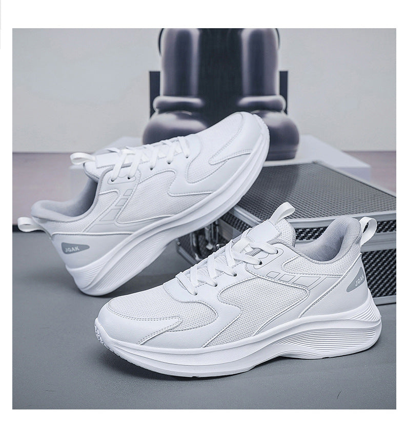 2026 New Men's Shoes, Popular Casual Trendy Shoes, Premium Materials, Soft Mesh Surface, Large Size Cross-Border Running Shoes