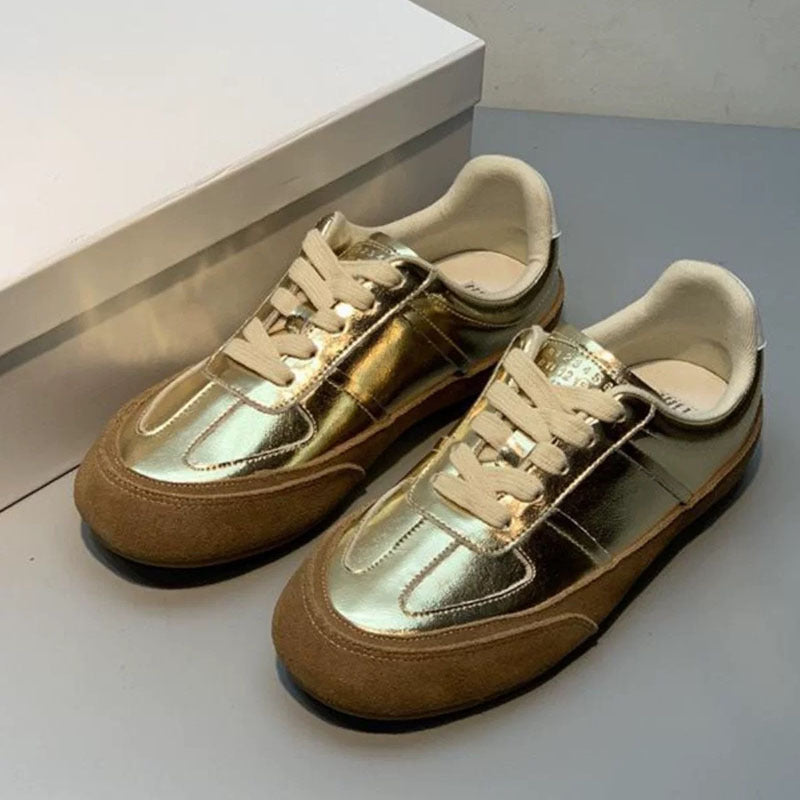 Autumn 2024 new MM * 6 comfortable golden training shoes women's sports casual shoes teleport Seoul new Chinese women's shoes