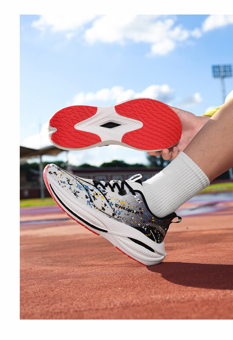 2025 Autumn New Four-Season Couple Professional Marathon Running Shoes Trendy Fashion Versatile Daily Sports Shoes for Men and Women