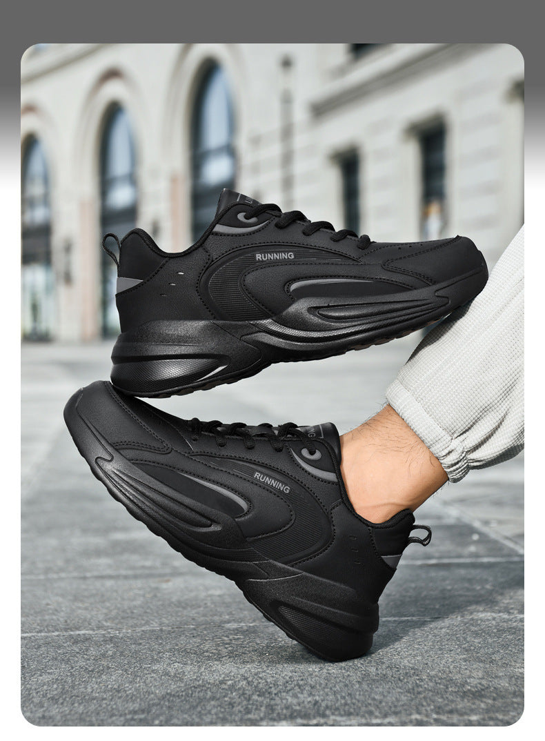 Extra Large Size Running Shoes Men's Sports Casual Shoes Autumn and Winter New Youth Lightweight Breathable Student Outdoor Trendy Shoes