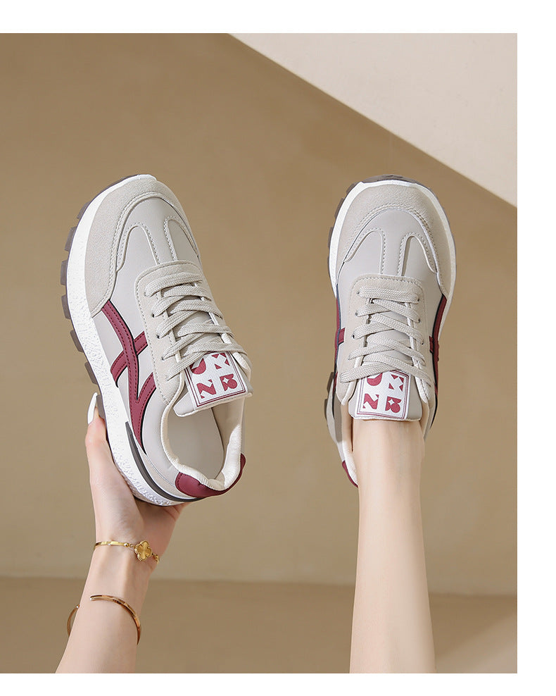 Forrest Gump sneaker Women's 2025 New Summer Breathable Thin Torre Shoes Sports Running Soft Bottom White Shoes