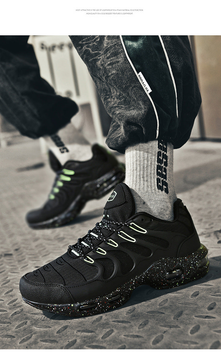 Men's Shoes Cross-Border Large Size New Sports Shoes Fashion Youth Trendy Thick-Soled Dad Shoes Breathable Running Shoes Wholesale
