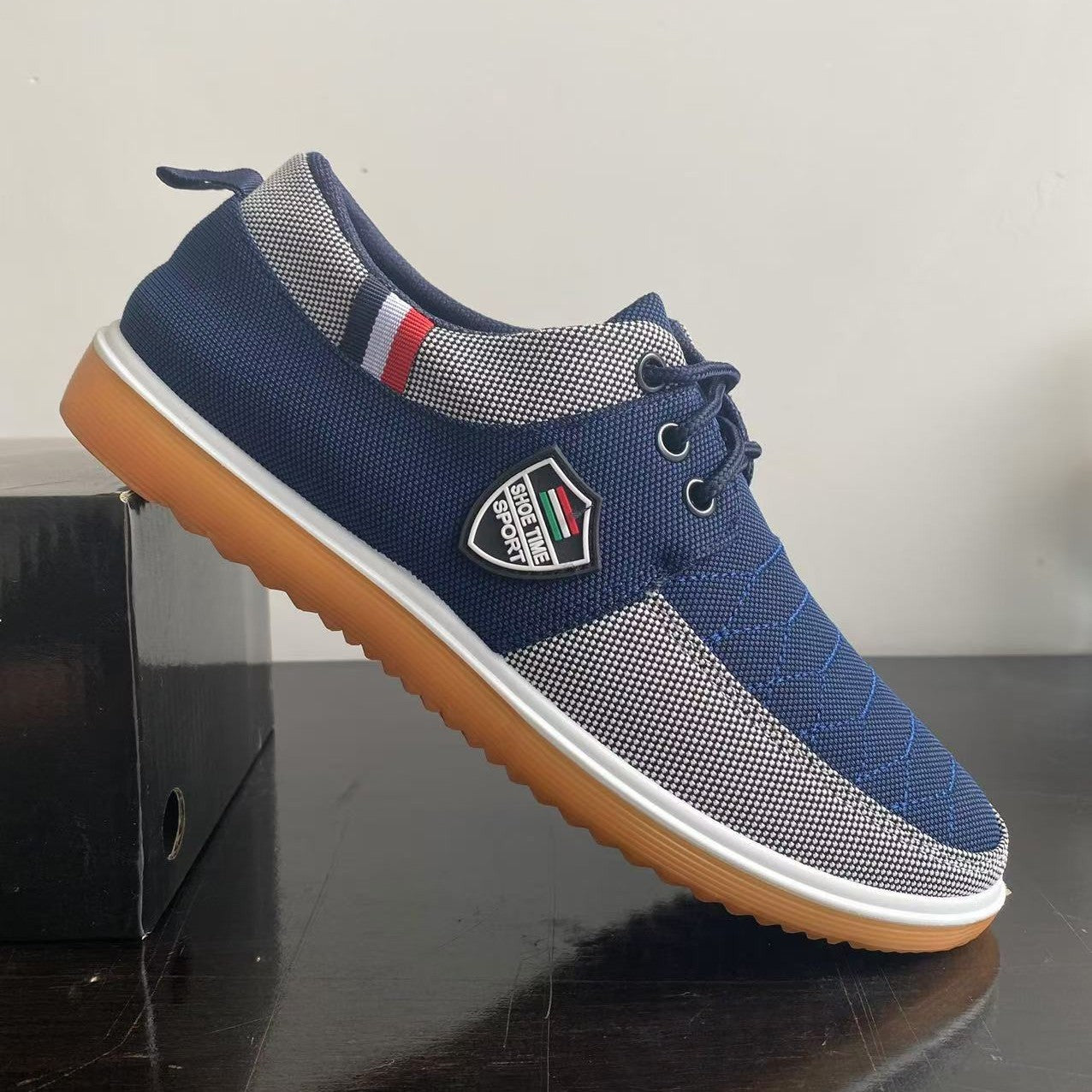 Breathable and Wear-Resistant Work Shoes, New Autumn Running Shoes, Lightweight Rubber Sole, Versatile Cloth Shoes for Drivers, Men's Shoes
