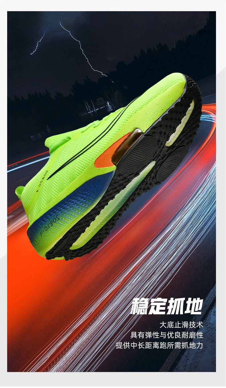 Broken 2 Carbon Plate Running Shoes for Men and Women, Professional Marathon Mesh Breathable Sports Shoes, Pegasus Air Cushion Shock-Absorbing Running Shoes