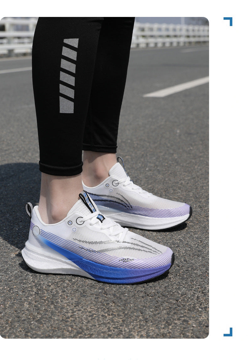 8 Running Shoes for High School Entrance Examination, Non-Slip, Professional, Lightweight, Wear-Resistant, Racing Training, Breathable, Shock-Absorbing and Rebound Sports Shoes