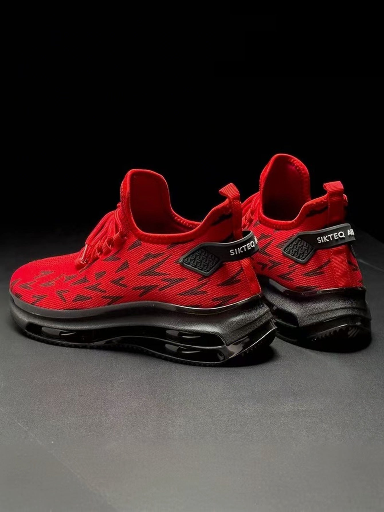 Cross-Border Summer New Lace-Up Mesh Lightweight Breathable Running Shoes Air Cushion Hiking Shoes Casual Sports Trendy Shoes Versatile