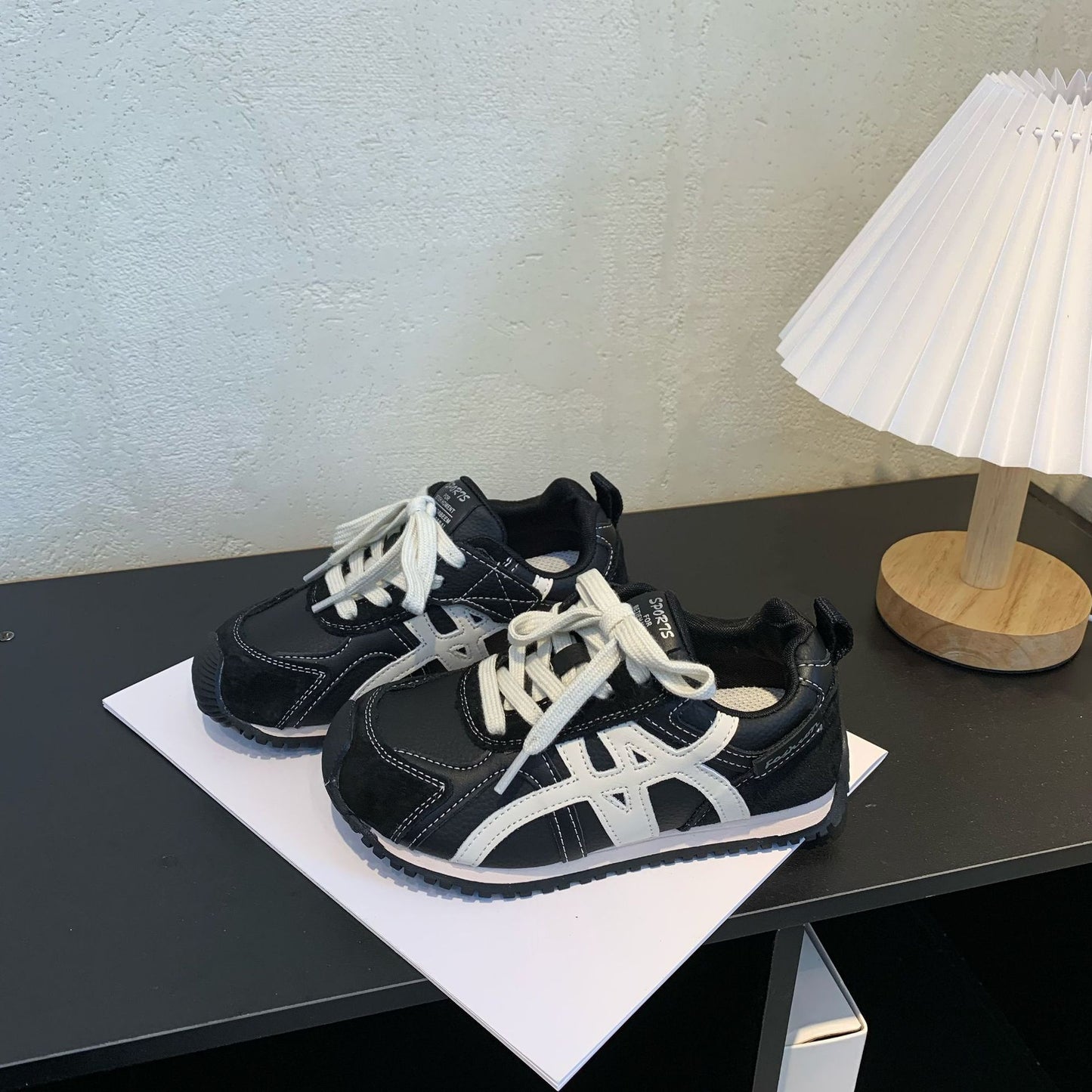 Children's Sports Shoes 2025 Autum New Boys' Low-Cut Non-Slip Forrest Gump Shoes Girls' Fashionable and Versatile Student Running Shoes