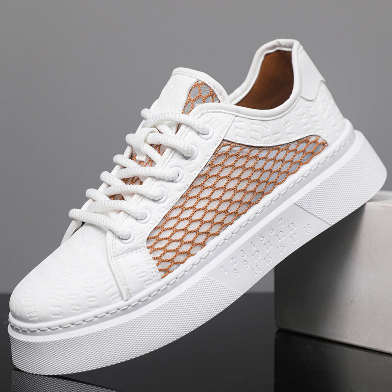 Men's Shoes 2026 Sneakers Versatile Sports Casual Shoes Youth Trendy Brand Running White Shoes Comfortable Breathable Low-Top