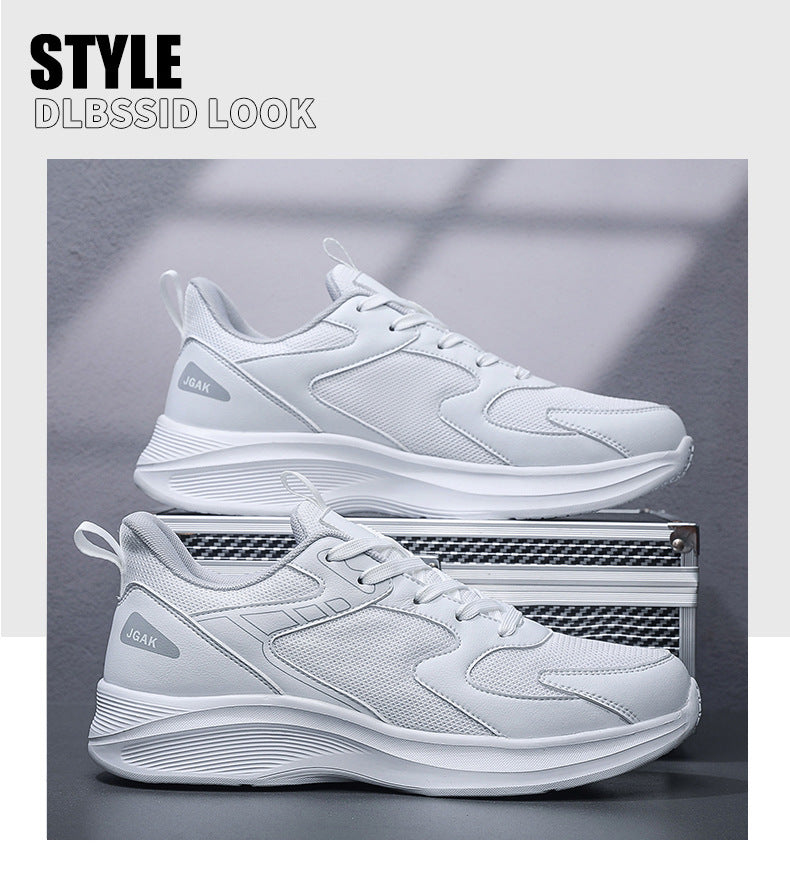 2026 New Men's Shoes, Popular Casual Trendy Shoes, Premium Materials, Soft Mesh Surface, Large Size Cross-Border Running Shoes