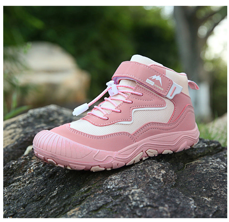 Cross-border Running Shoes Children's Shoes Amazon Outdoor sneaker Autumn and Winter Trendy Children's Anti-slip Shoes Large Children's Mountaineering Shoes