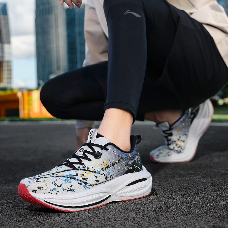 2025 Autumn New Four-Season Couple Professional Marathon Running Shoes Trendy Fashion Versatile Daily Sports Shoes for Men and Women