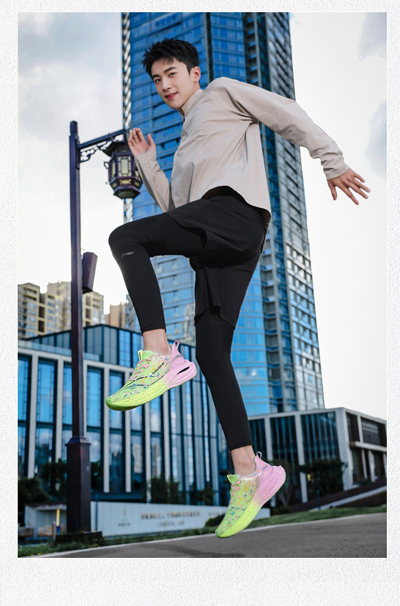 2025 Autumn New Four-Season Couple Professional Marathon Running Shoes Trendy Fashion Versatile Daily Sports Shoes for Men and Women
