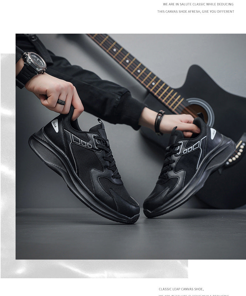 2026 New Men's Shoes, Popular Casual Trendy Shoes, Premium Materials, Soft Mesh Surface, Large Size Cross-Border Running Shoes