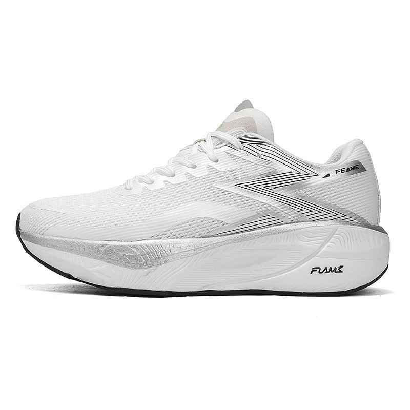 Marathon Carbon Plate Running Shoes for Men and Women, Ultra-Light Shock-Absorbing Shoes for Junior High School Students, Physical Testing Competitions, Racing Professional Sports Shoes, Lightweight