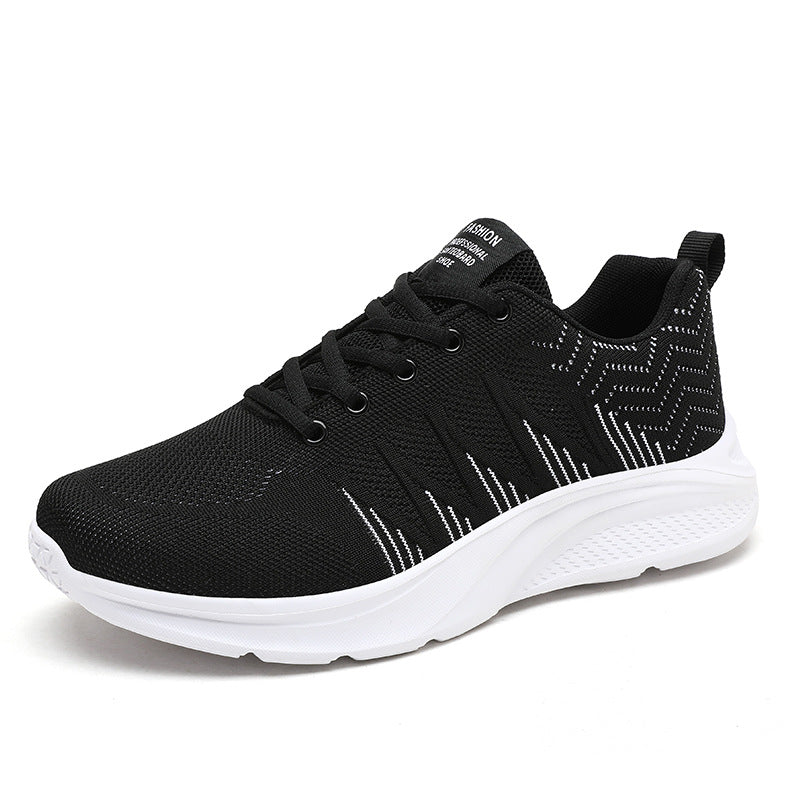 Men's Running Shoes 2025 New Cross-Border Outdoor Breathable Mesh Casual Shoes Men's Fashionable Trendy Sports Shoes