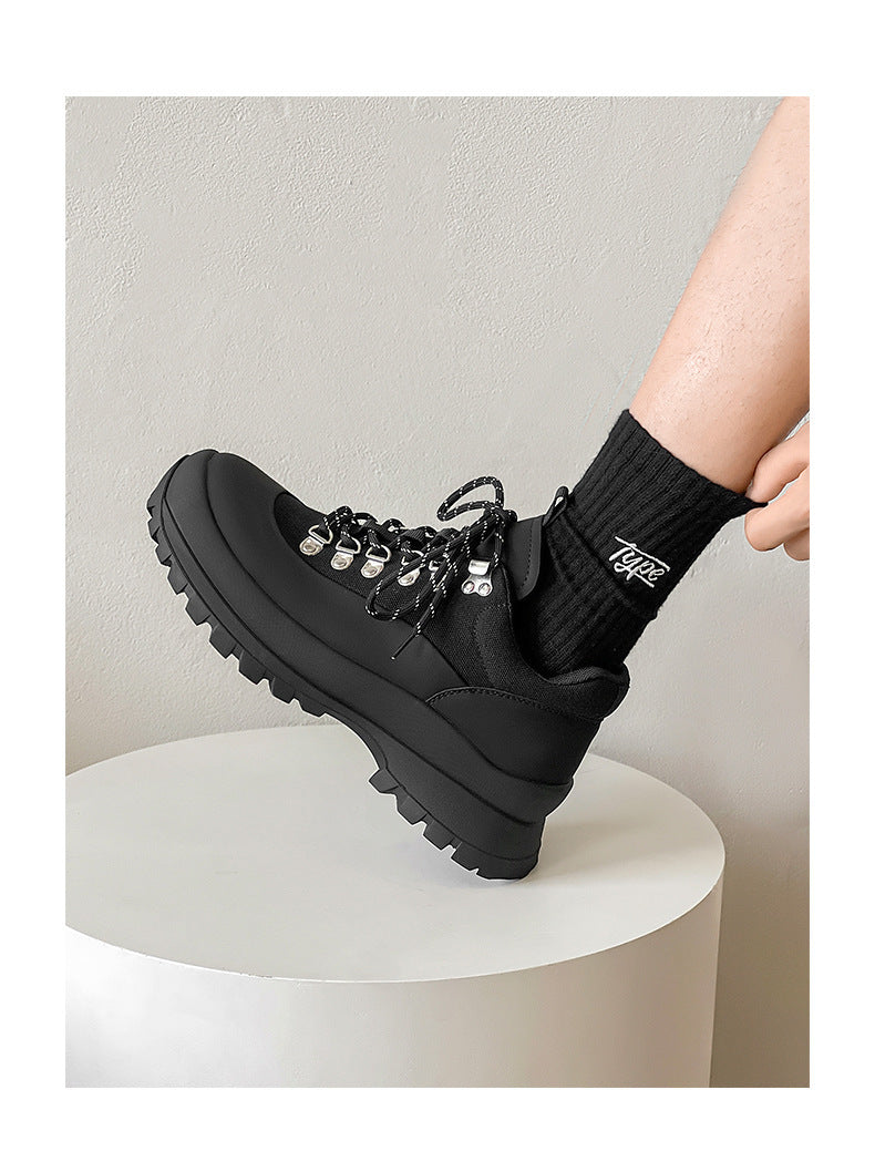 2026 New Spring Hiking Shoes for Men, Height-Increasing Versatile Breathable Sneakers, Couple's Non-Slip Outdoor Hiking Sports Shoes