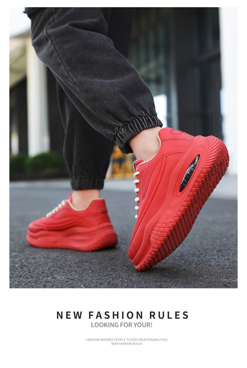 Autumn and Winter Men's Shoes 2024 New Autumn Casual Trendy Brand Sports Running Shoes Men's Elevated Men's Torre Trendy Shoes