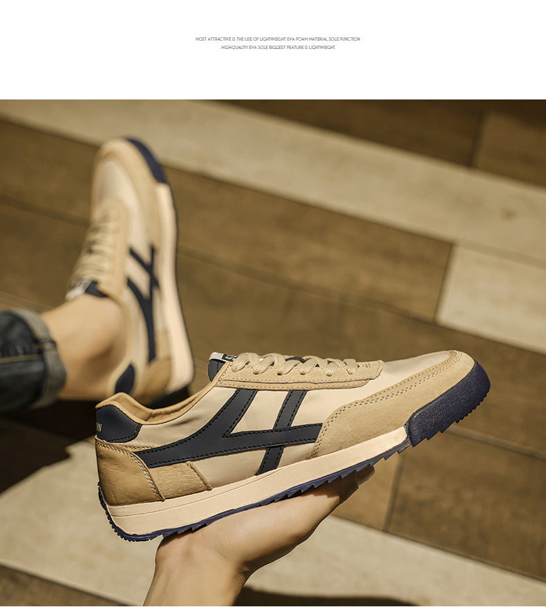 2024 Winter Men's Korean Style Fashion Casual Running Shoes Versatile Breathable Sneakers Sports Men's Shoes Comfortable and Casual