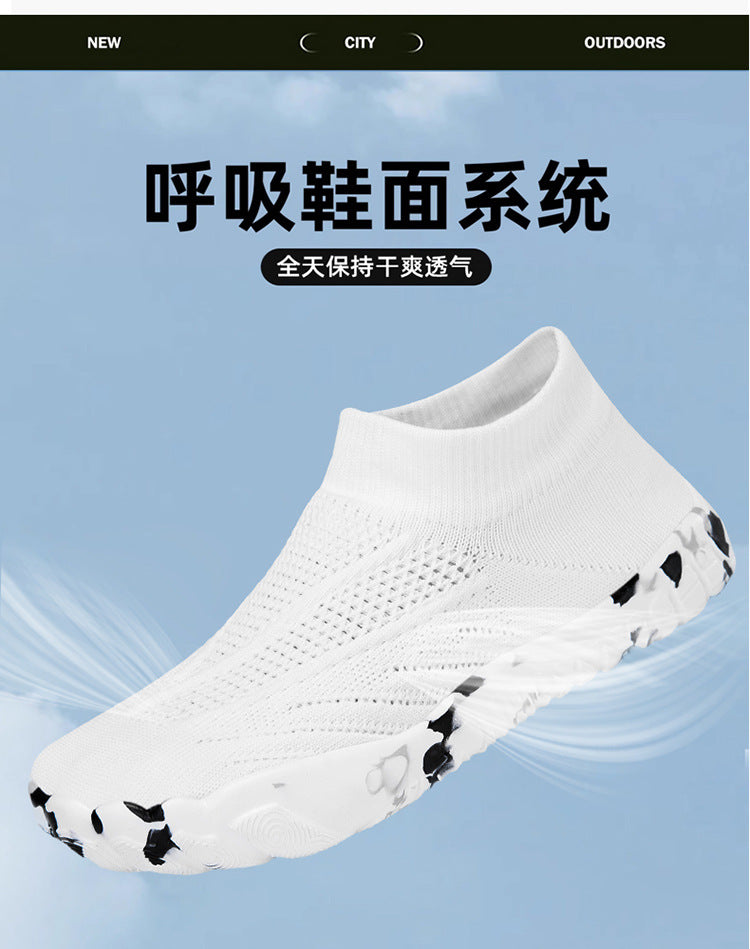Indoor Fitness Shoes for Men and Women, Skipping Rope Shoes, Shock-Absorbing Soft-Soled Treadmill Shoes, Aerobics Squat Shoes, Non-Slip Comprehensive Training Shoes