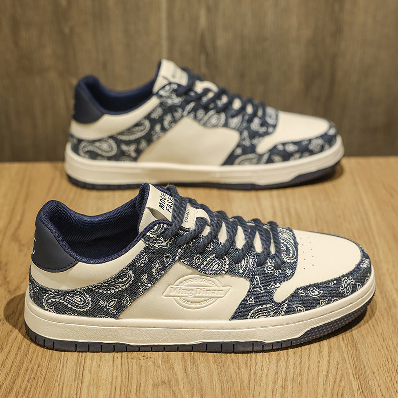 Men's New Winter Style Student Light Luxury Fashionable High-Value Running Shoes, Non-Slip and Wear-Resistant Men's Trendy Casual Sneakers